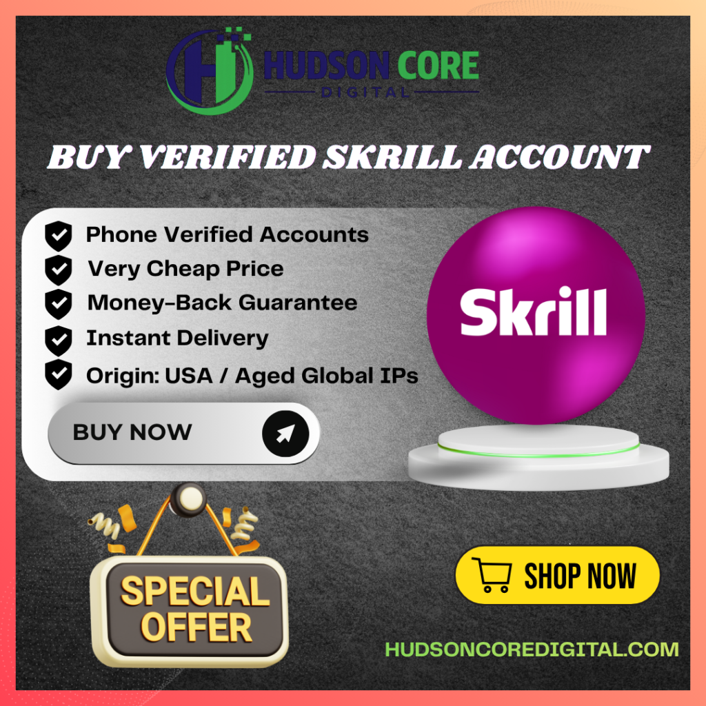 Buy Verified Skrill Account